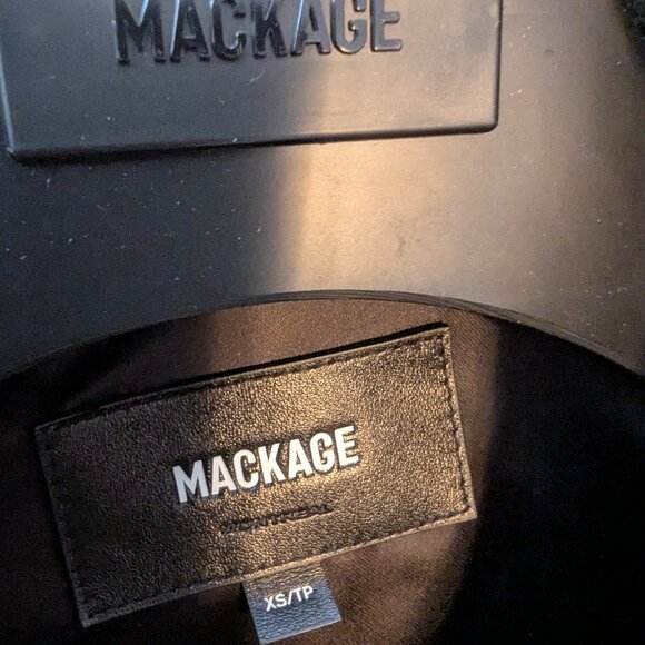 Mackage Elodie wool coat in olive - Picture 6 of 7